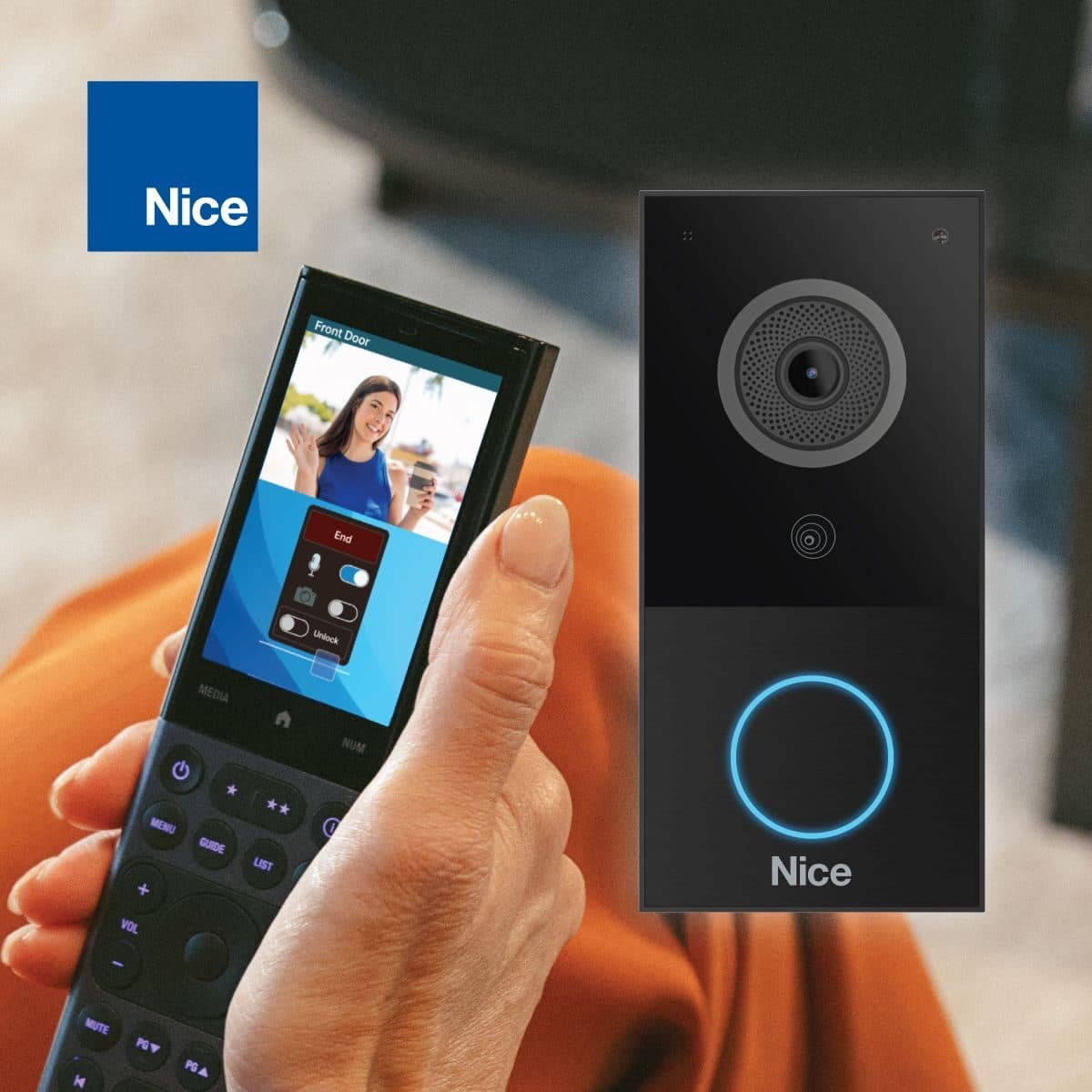 The Nice video doorbell