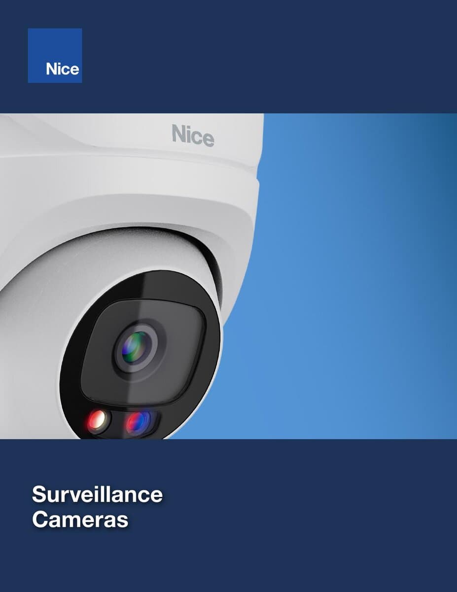 Nice Surveillance Cameras brochure cover